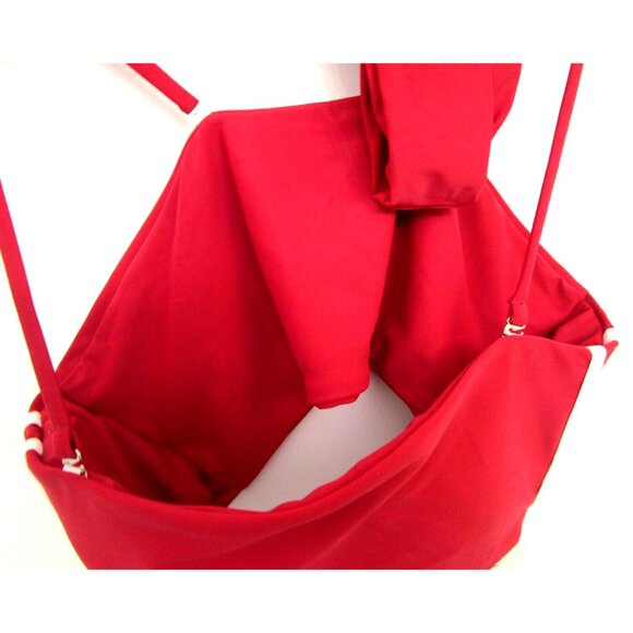 ZAFUL Swim Red Bikini Two Piece Set - Size US 8/Large - Women Swimwear/Suit NWT - Picture 5 of 16